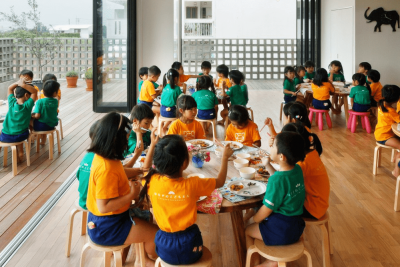 Chuẩn bị cho trẻ tham gia sự kiện xã hội