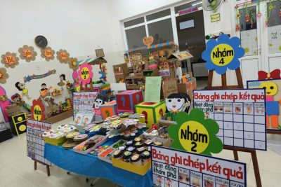 HỘI THI “LÀM VÀ SỬ DỤNG ĐỒ DÙNG TỰ TẠO” CHÀO MỪNG NGÀY NHÀ GIÁO VIỆT NAM 20/11